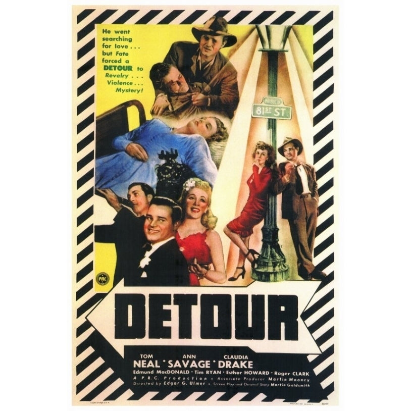 Detour Movie Poster Print (27 x 40) - Item MOVAF9175 Image 1