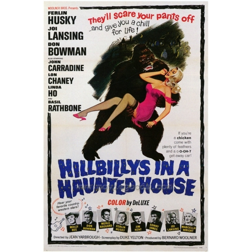 Hillbillys in a Haunted House Movie Poster Print (27 x 40) - Item MOVAF9292 Image 1