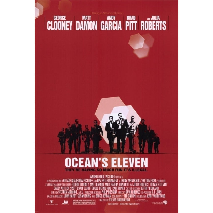 Oceans Eleven Movie Poster Print (27 x 40) - Item MOVAF9233 Image 1