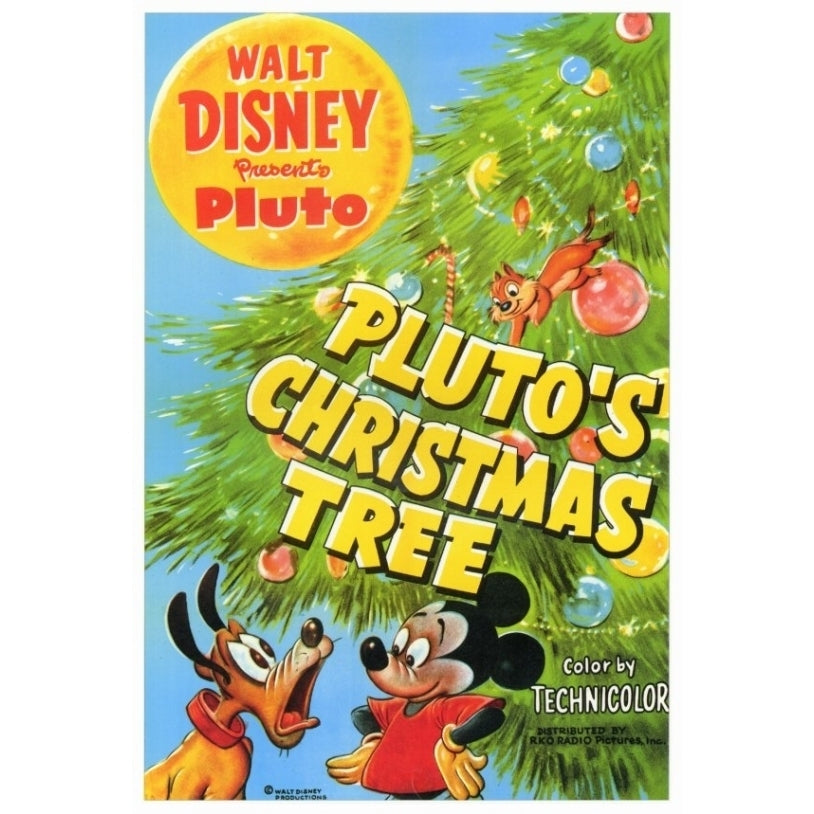 Plutos Christmas Tree Movie Poster Print (27 x 40) - Item MOVAF9339 Image 1