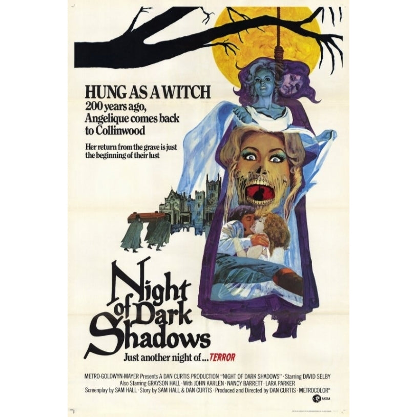 Night of Dark Shadows Movie Poster Print (27 x 40) - Item MOVAF9412 Image 1