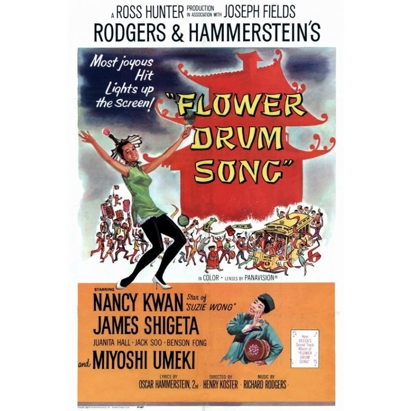 Flower Drum Song Movie Poster Print (27 x 40) - Item MOVAF9438 Image 1