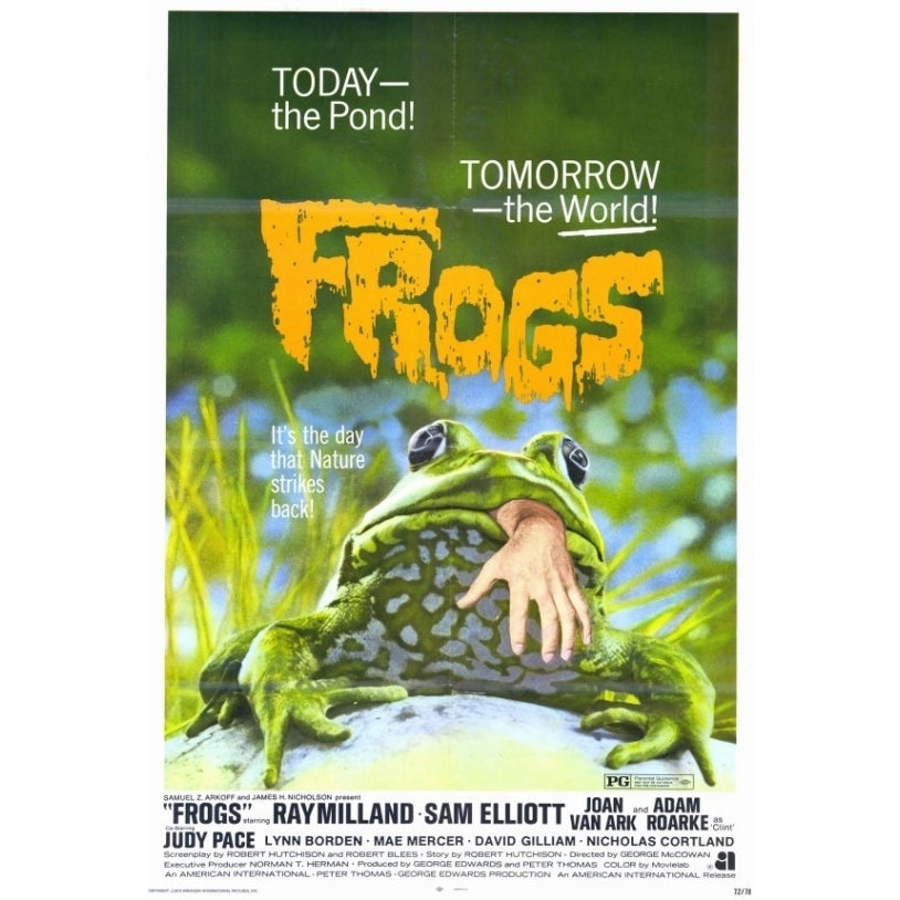 Frogs Movie Poster Print (27 x 40) - Item MOVAF9430 Image 1