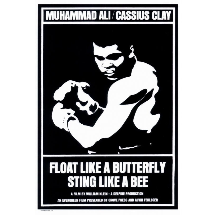 Float Like a Butterfly Sting Like a Bee Movie Poster Print (27 x 40) - Item MOVAF9669 Image 1