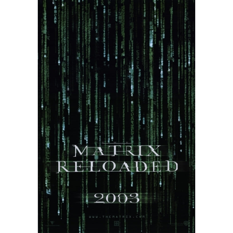 The Matrix Reloaded Movie Poster Print (27 x 40) - Item MOVAG3289 Image 1