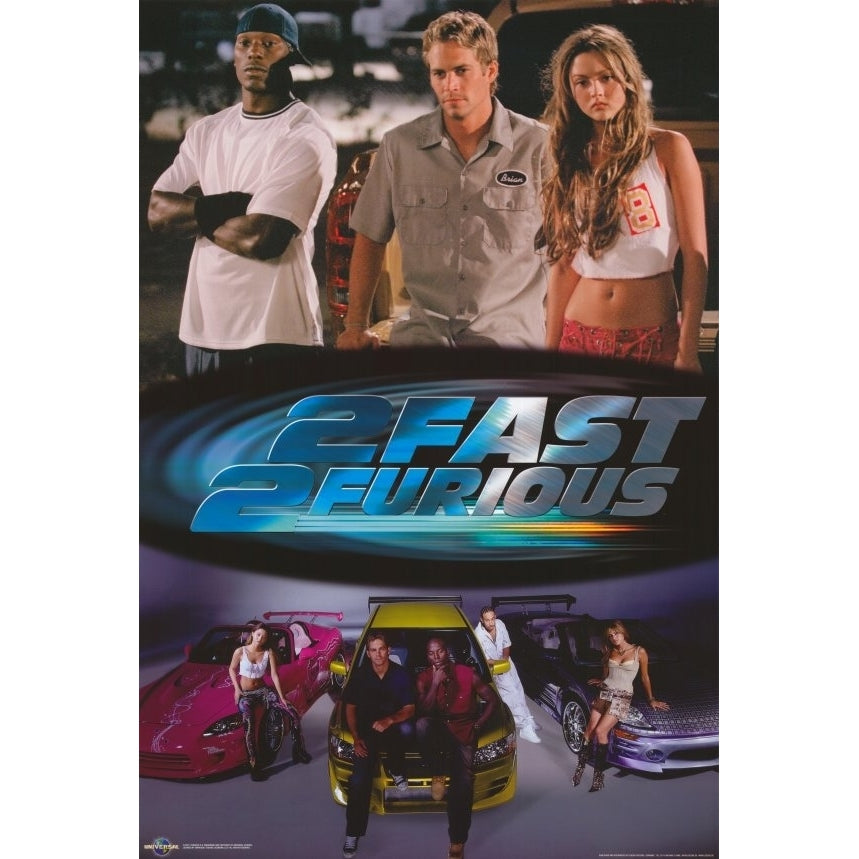 2 Fast 2 Furious Movie Poster Print (27 x 40) - Item MOVAG3286 Image 1