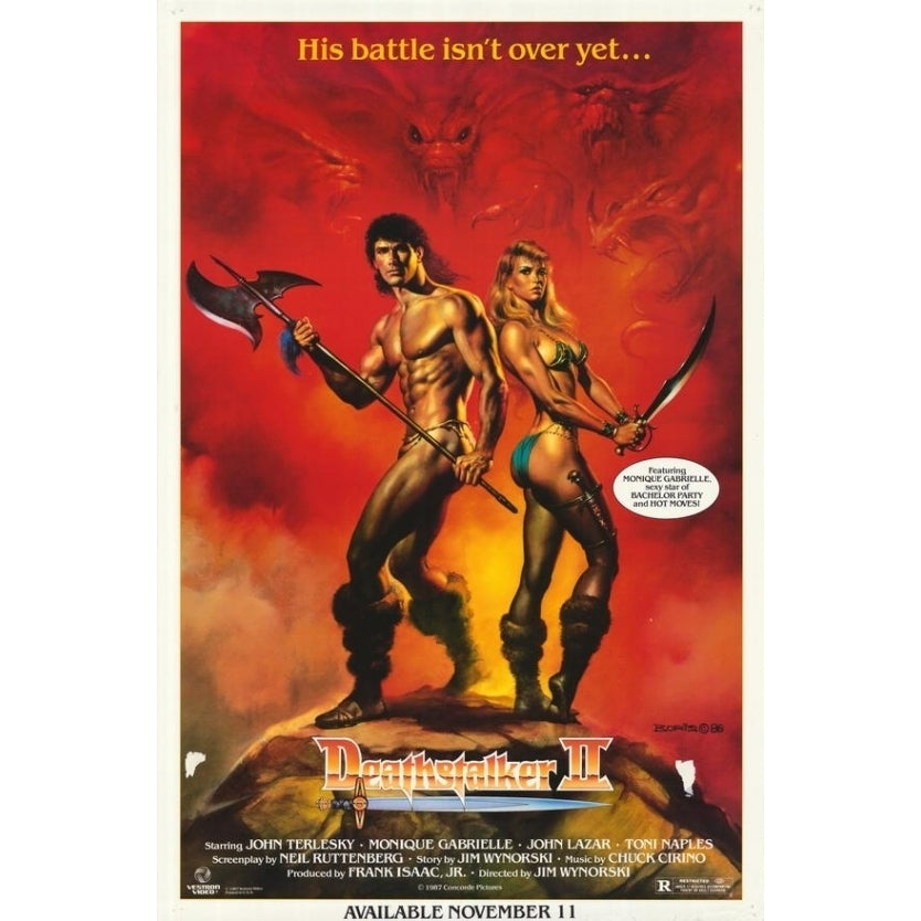 Deathstalker II Movie Poster Print (27 x 40) - Item MOVAG4002 Image 1