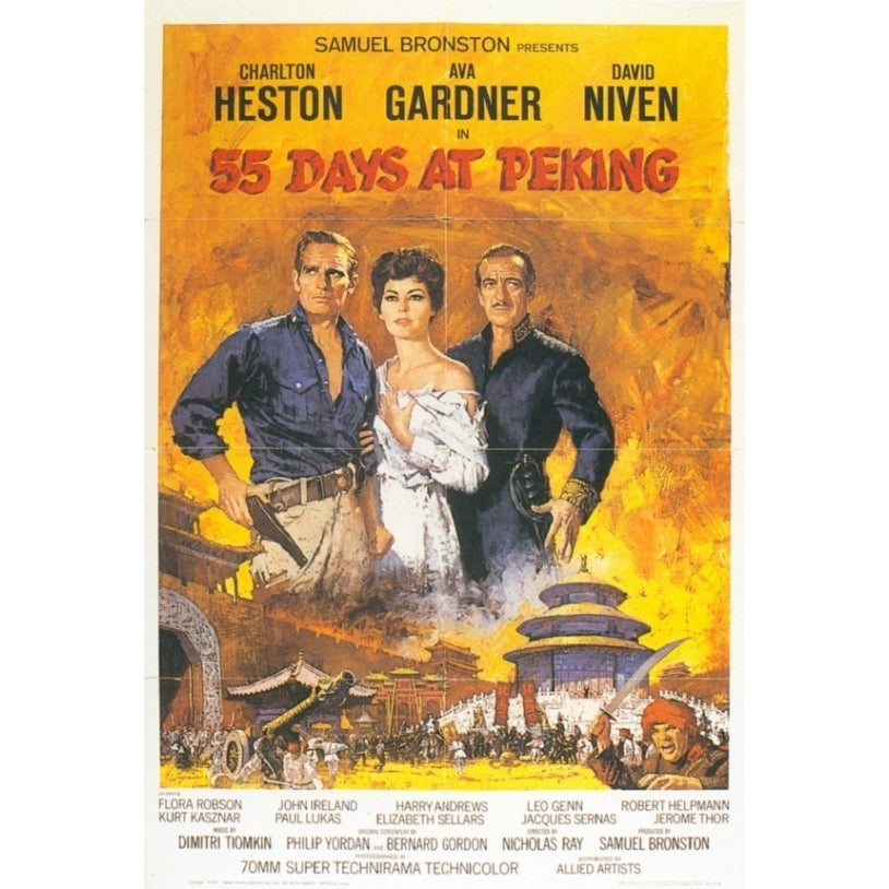 55 Days at Peking Movie Poster Print (27 x 40) - Item MOVAG5809 Image 1