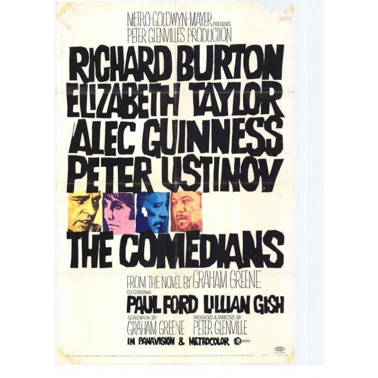 The Comedians Movie Poster Print (27 x 40) - Item MOVAG6780 Image 1