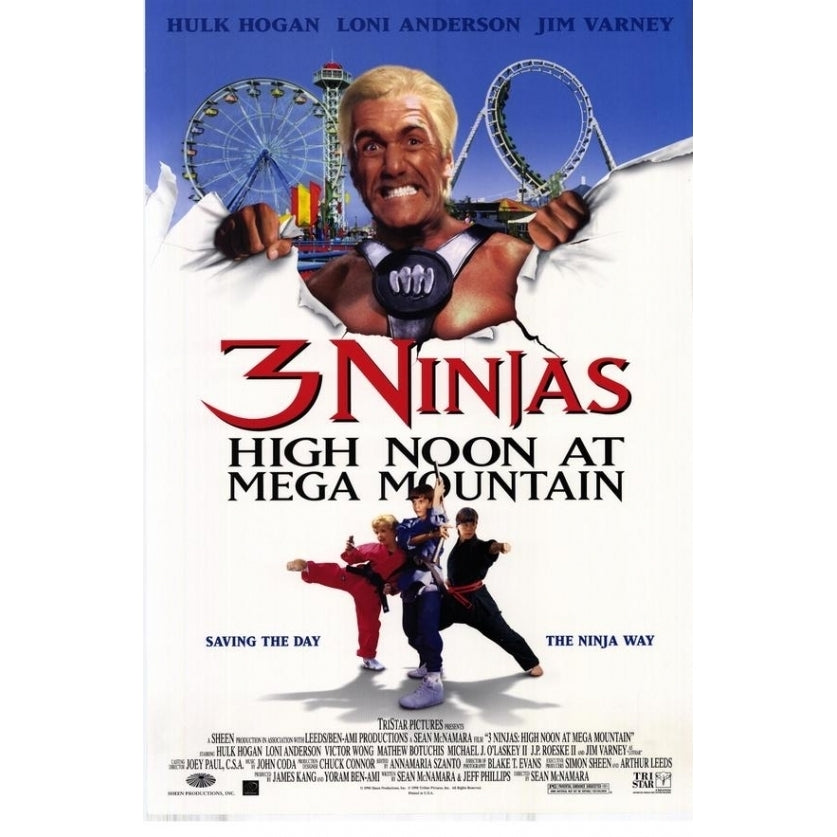 3 Ninjas: High Noon at Mega Mountain Movie Poster Print (27 x 40) - Item MOVAG6802 Image 1