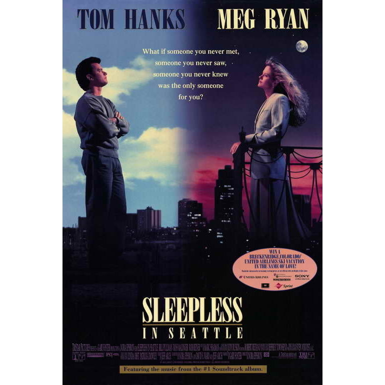 Sleepless in Seattle Movie Poster Print (27 x 40) - Item MOVAH0244 Image 1