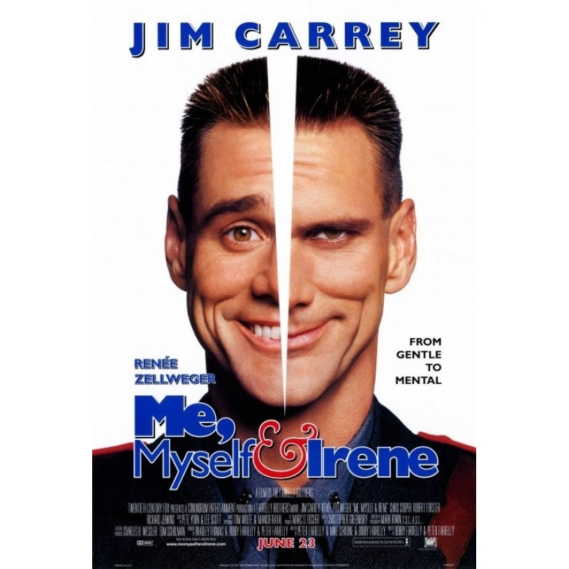 Me Myself and Irene Movie Poster Print (27 x 40) - Item MOVAH1403 Image 1