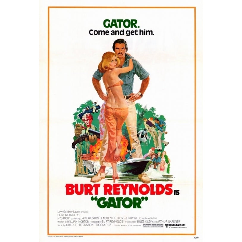 Gator Movie Poster Print (27 x 40) - Item MOVAH1314 Image 1