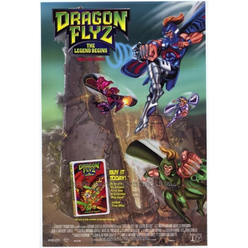 Dragon Flyz Movie Poster Print (27 x 40) - Item MOVAH1657 Image 1