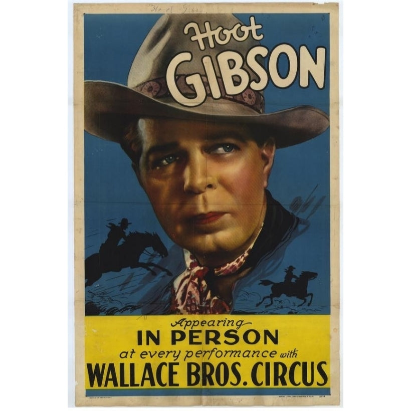 Hoot Gibson Movie Poster Print (27 x 40) - Item MOVAH2720 Image 1