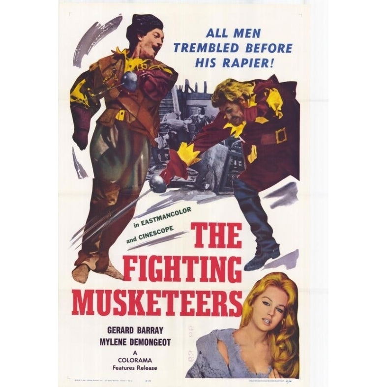 Fighting Musketeers Movie Poster Print (27 x 40) - Item MOVAH3227 Image 1