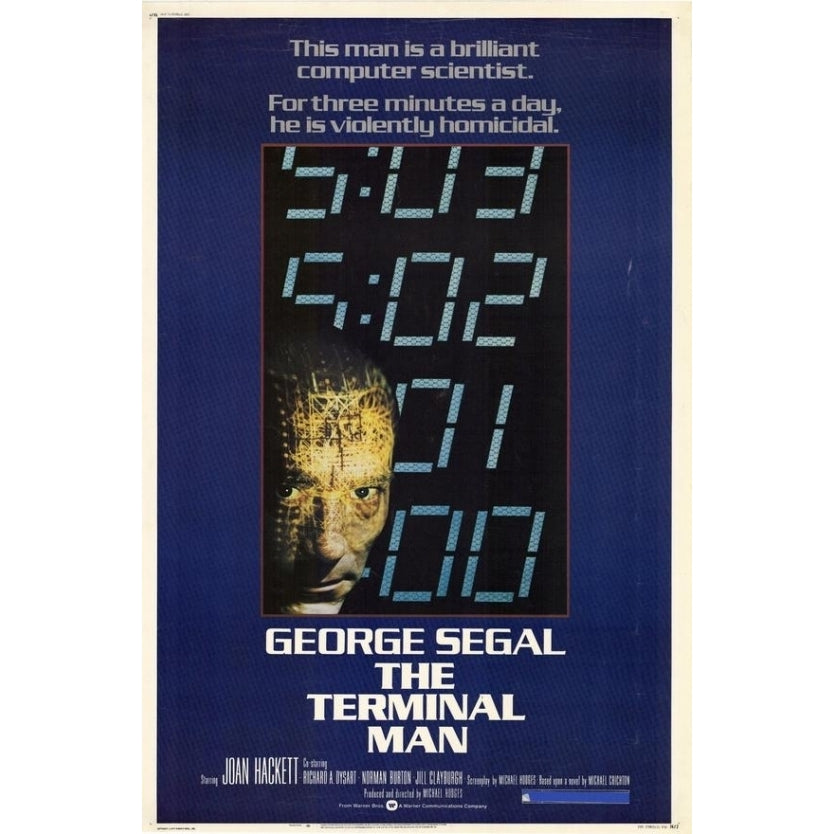 The Terminal Man Movie Poster Print (27 x 40) - Item MOVAH3302 Image 1