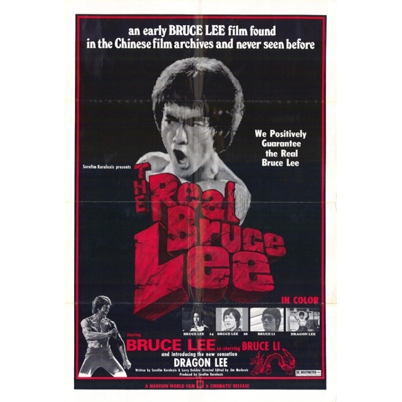 The Real Bruce Lee Movie Poster Print (27 x 40) - Item MOVAH3639 Image 1