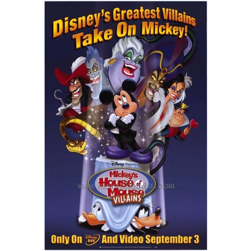 Mickeys House of Villains Movie Poster Print (27 x 40) - Item MOVAH5668 Image 1