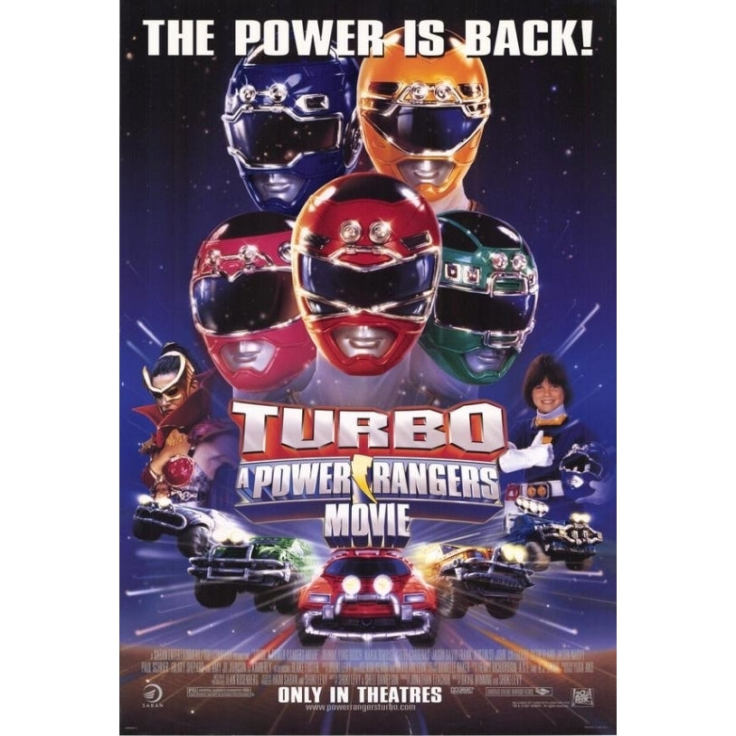 Turbo: A Power Rangers Movie Movie Poster Print (27 x 40) - Item MOVAH5682 Image 1