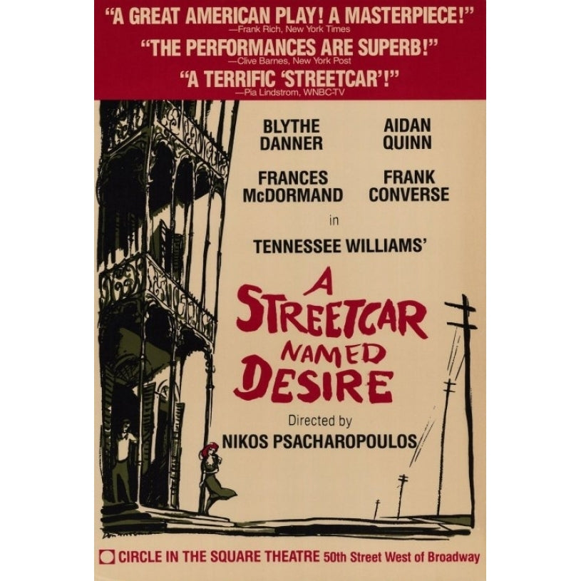 Streetcar Named Desire A (Broadway) Movie Poster Print (27 x 40) - Item MOVAH5722 Image 1