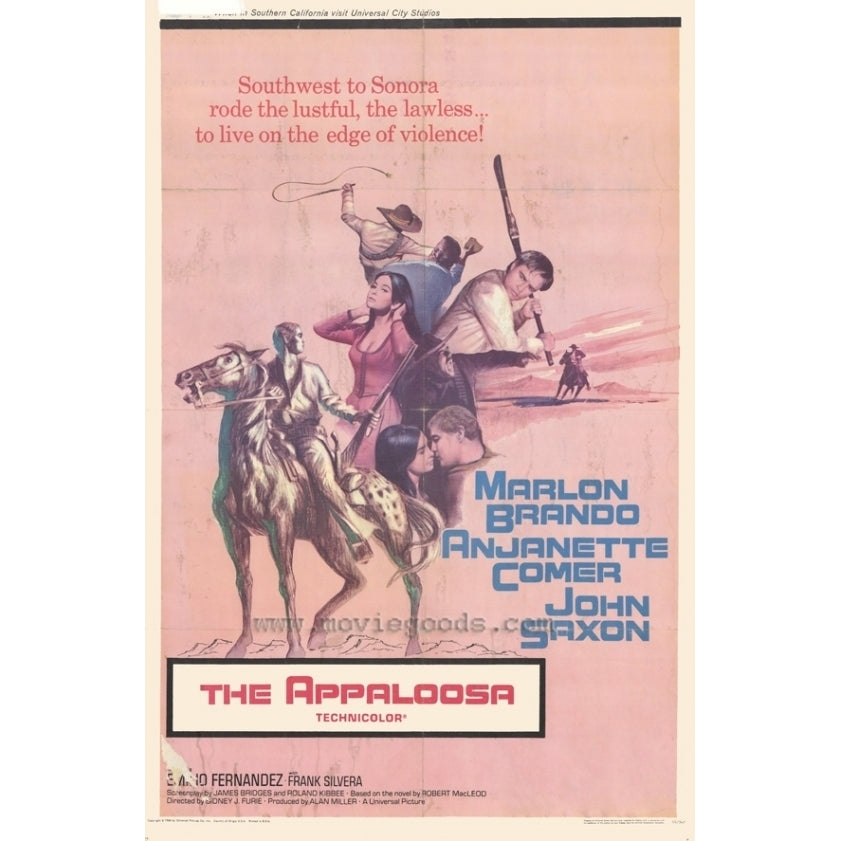 The Appaloosa Movie Poster Print (27 x 40) - Item MOVAH6264 Image 1