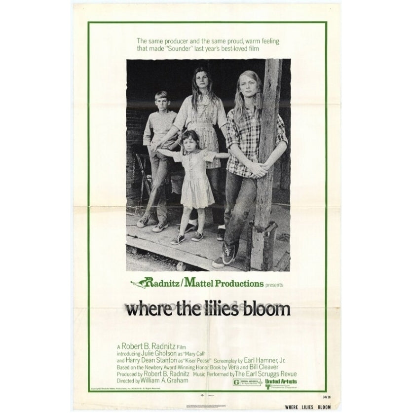 Where the Lilies Bloom Movie Poster Print (27 x 40) - Item MOVAH6641 Image 1