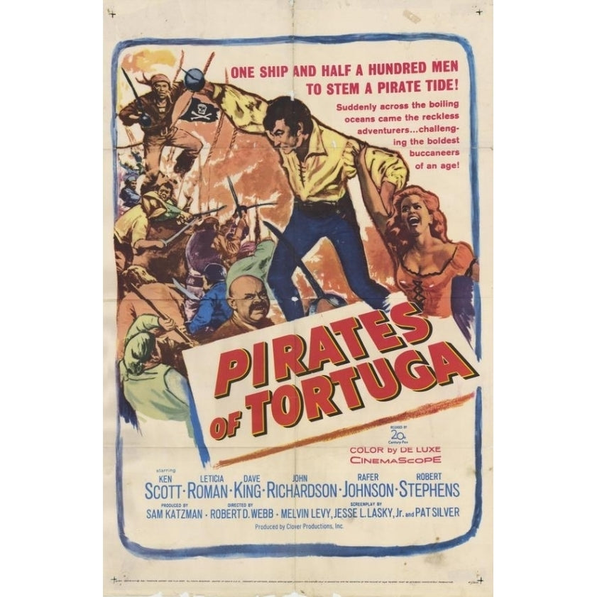 Pirates of Tortuga Movie Poster Print (27 x 40) - Item MOVAH7190 Image 1