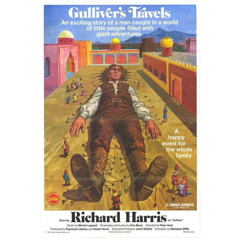 Gullivers Travels Movie Poster Print (27 x 40) - Item MOVAH8307 Image 1