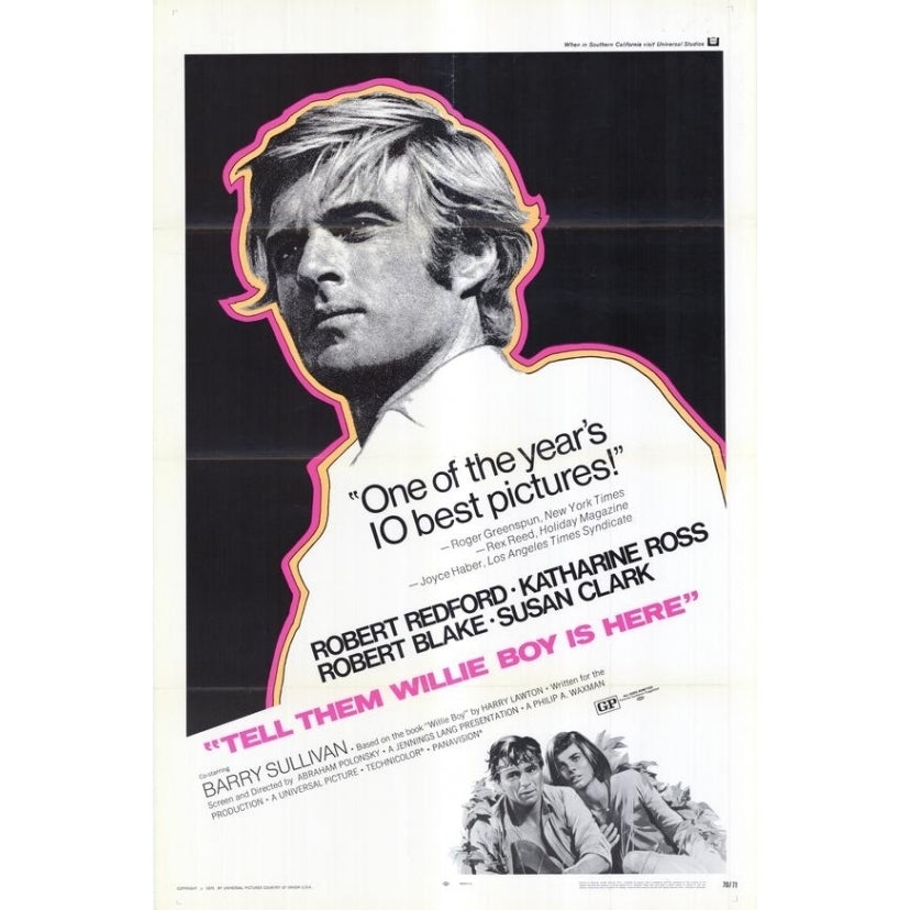 Tell Them Willie Boy Is Here Movie Poster Print (27 x 40) - Item MOVAH9308 Image 1