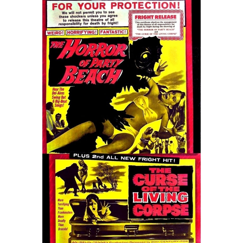 Horror of Party Beach Movie Poster (11 x 17) - Item MOVAI0589 Image 1