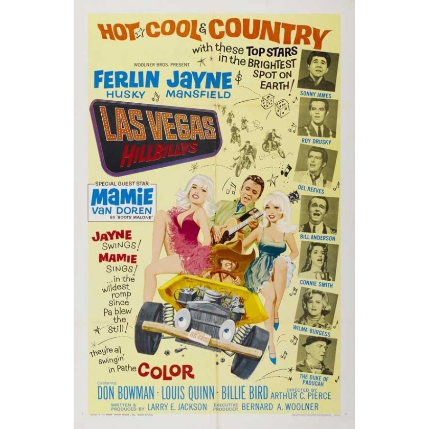 The Las Vegas Hillbillys Movie Poster Print (27 x 40) - Item MOVAI0743 Image 1