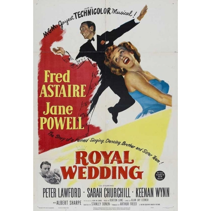 Royal Wedding Movie Poster Print (27 x 40) - Item MOVAI2670 Image 1