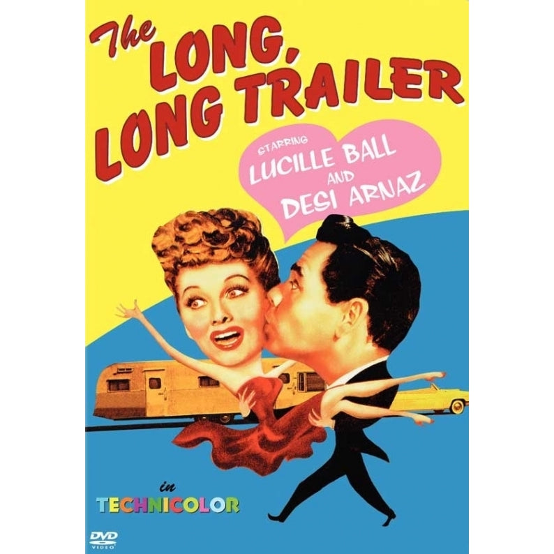 The Long Long Trailer Movie Poster (11 x 17) - Item MOVAI3707 Image 1