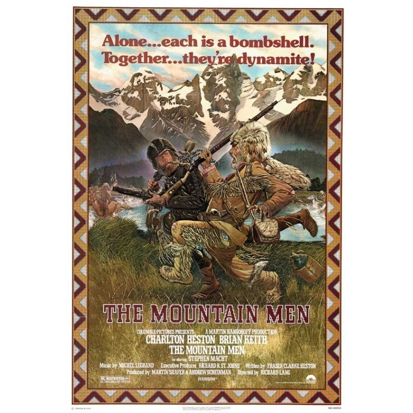 The Mountain Men Movie Poster (11 x 17) - Item MOVAI3709 Image 1