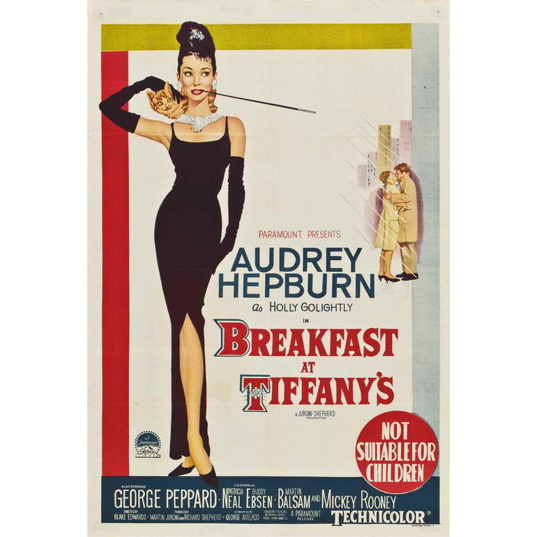 Breakfast at Tiffanys Movie Poster Print (27 x 40) - Item MOVAI4631 Image 1