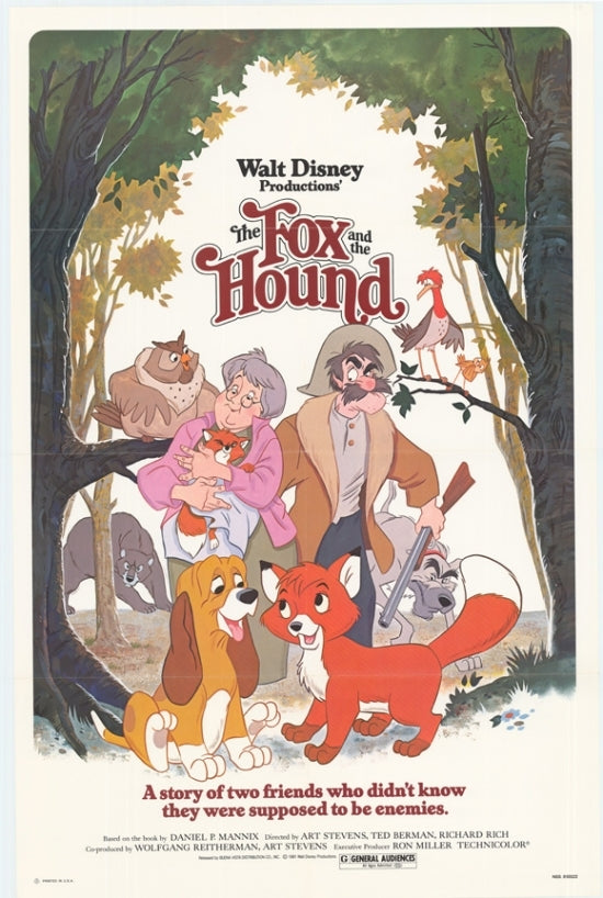 Fox and the Hound The Movie Poster Print (27 x 40) - Item MOVAI4244 Image 1