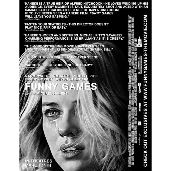 Funny Games U.S. Movie Poster (11 x 17) - Item MOVAI4774 Image 1