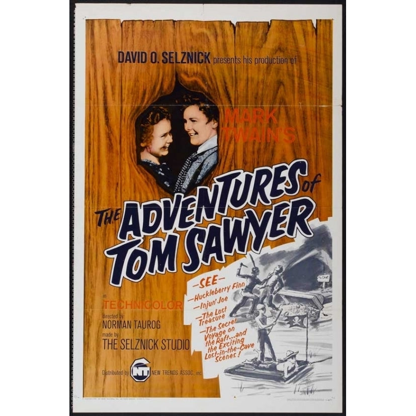 The Adventures of Tom Sawyer Movie Poster Print (27 x 40) - Item MOVAI5699 Image 1