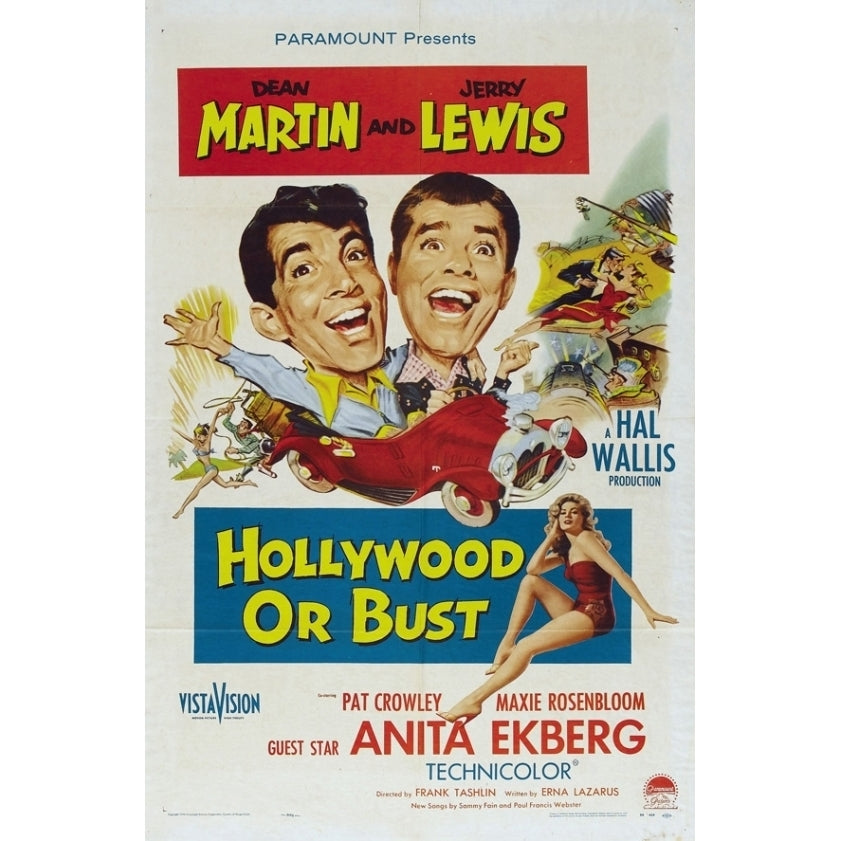 Hollywood or Bust Movie Poster Print (27 x 40) - Item MOVAI6338 Image 1