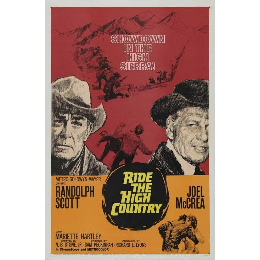 Ride the High Country Movie Poster (11 x 17) - Item MOVAI6630 Image 1