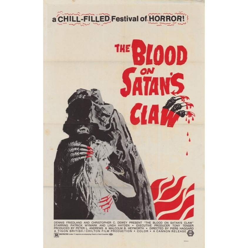 Blood on Satans Claw Movie Poster (11 x 17) - Item MOVAI7228 Image 1