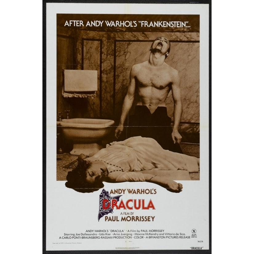 Andy Warhols Blood for Dracula Movie Poster Print (27 x 40) - Item MOVAI8620 Image 1