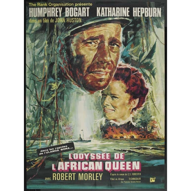 The African Queen Movie Poster Print (11 x 17) - Item MOVAI9553 Image 1