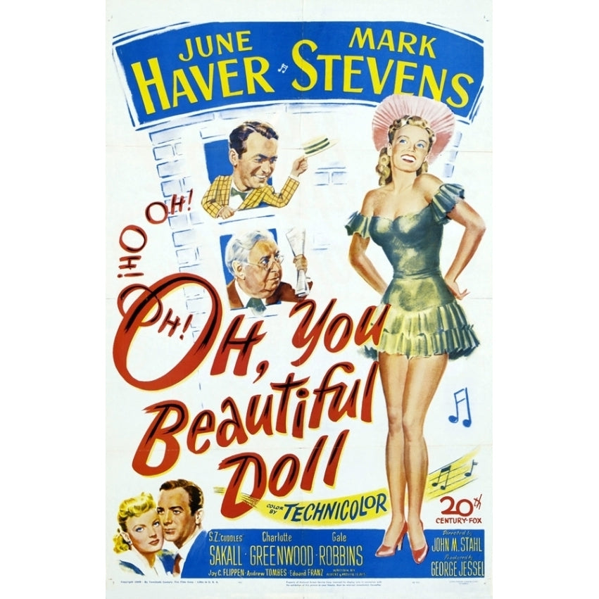 Oh You Beautiful Doll Movie Poster (11 x 17) - Item MOVAI9335 Image 1