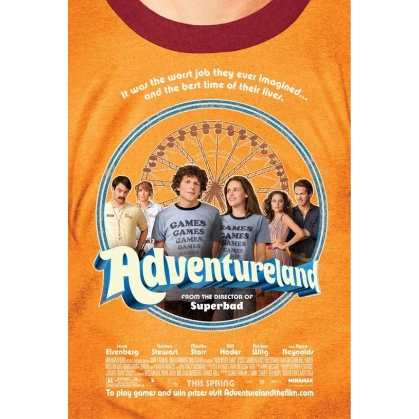 Adventureland Movie Poster (11 x 17) - Item MOVAJ0040 Image 1