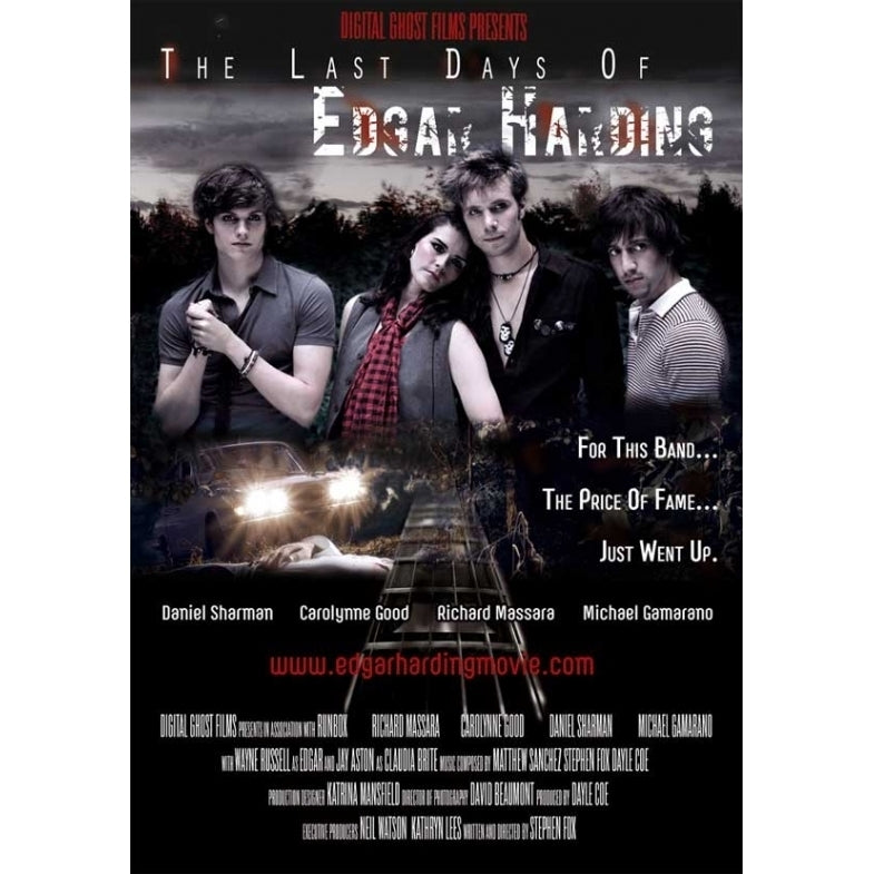 The Last Days of Edgar Harding Movie Poster (11 x 17) - Item MOVAJ1667 Image 1