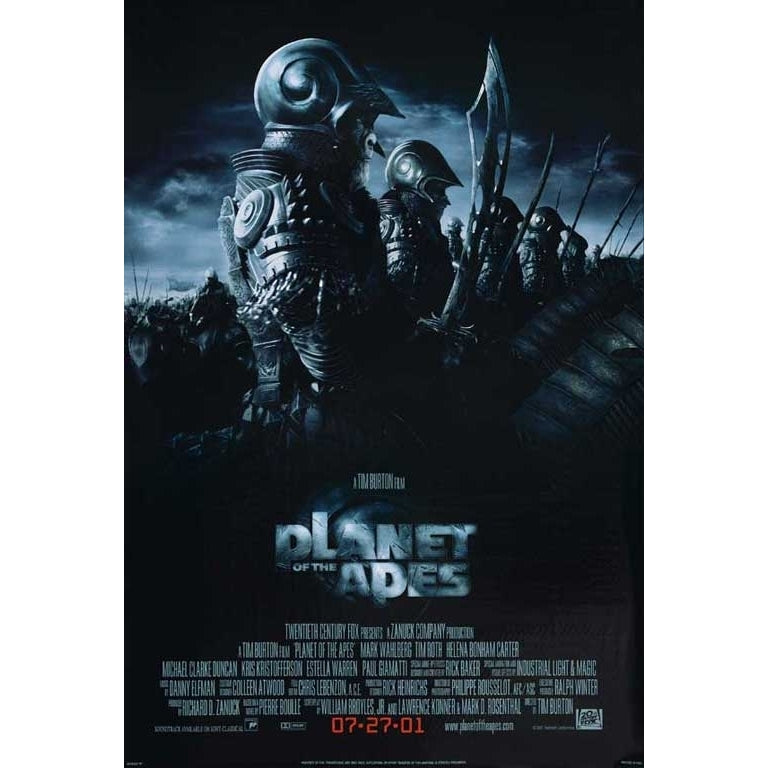 Planet of the Apes Movie Poster (27 x 40) - Item MOVAJ2530 Image 1