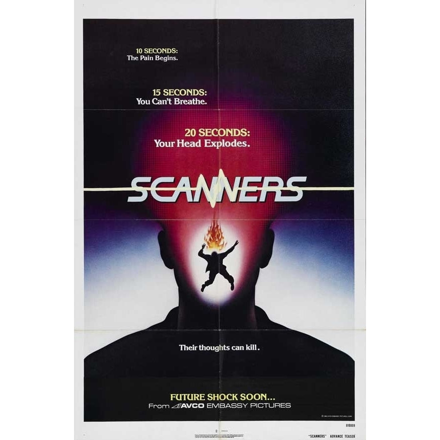 Scanners Movie Poster Print (27 x 40) - Item MOVAJ3776 Image 1