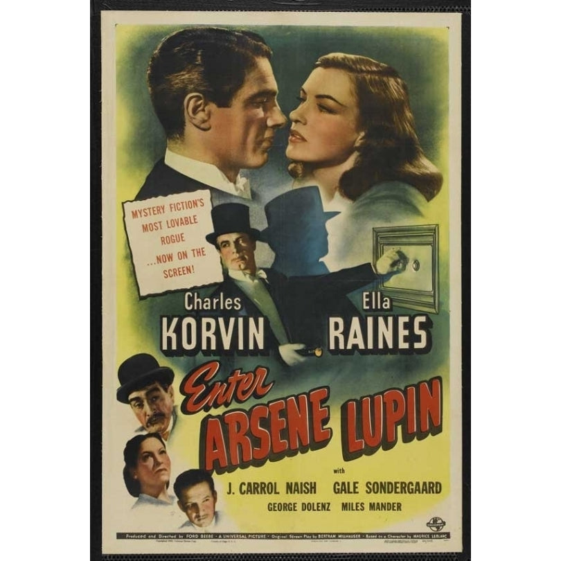 Enter Arsene Lupin Movie Poster Print (27 x 40) - Item MOVAJ4162 Image 1